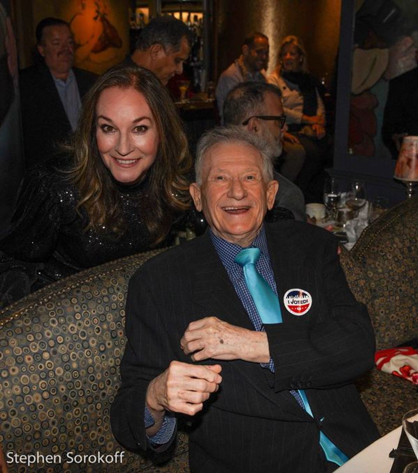 Photo Coverage: John Pizzarelli and Jessica Molaskey Celebrate Stephen Sondheim and Hal Prince at Cafe Carlyle  Image