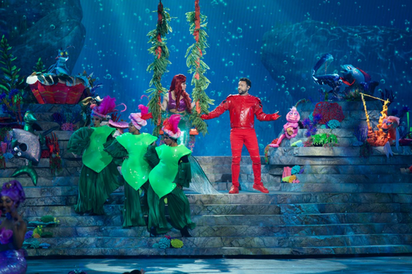Photo Flash: See Auli'i Cravalho, Queen Latifah, Shaggy, and More in THE LITTLE MERMAID LIVE!  Image
