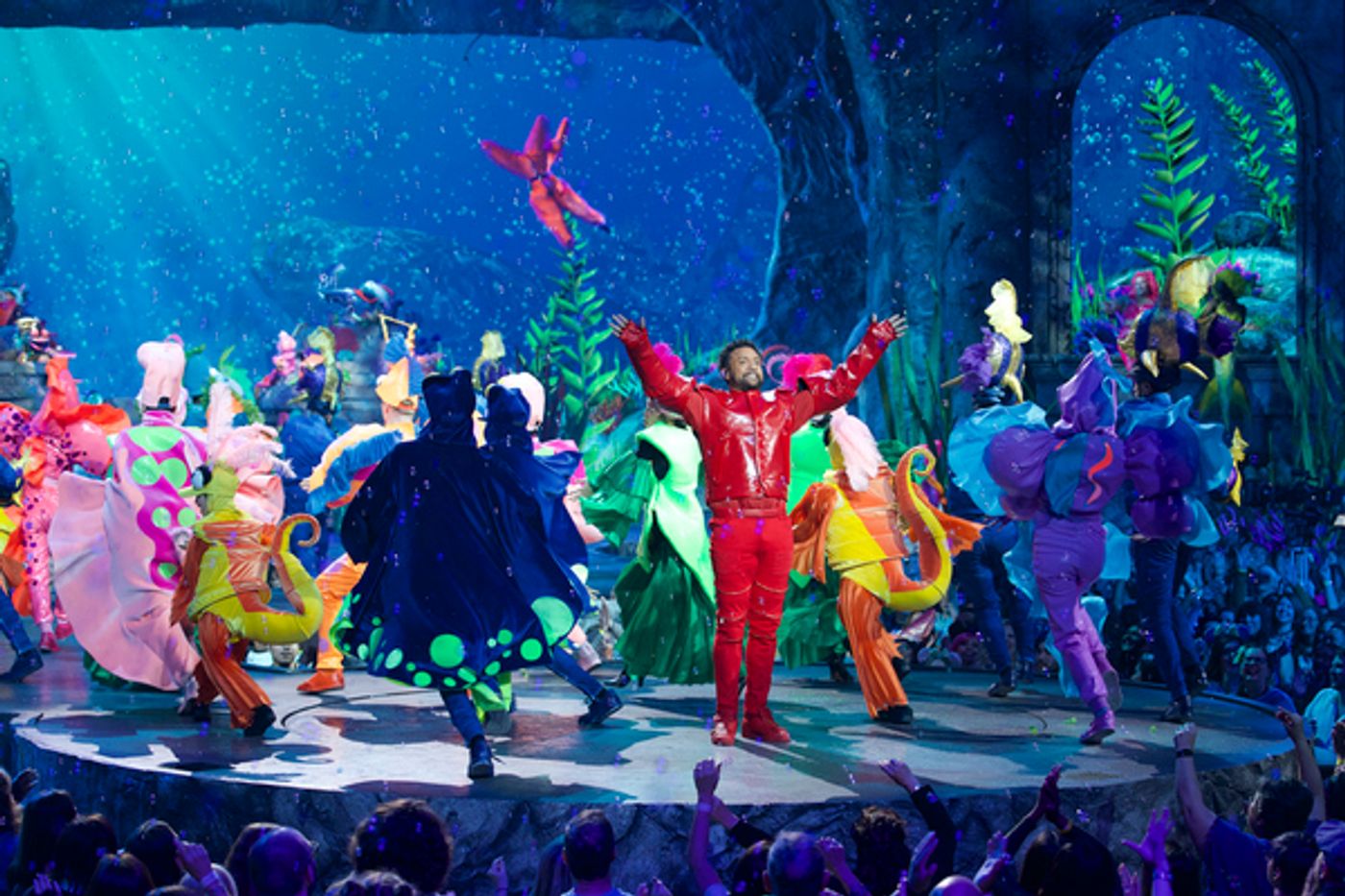 Photo Flash: See Auli'i Cravalho, Queen Latifah, Shaggy, and More in THE LITTLE MERMAID LIVE!  Image