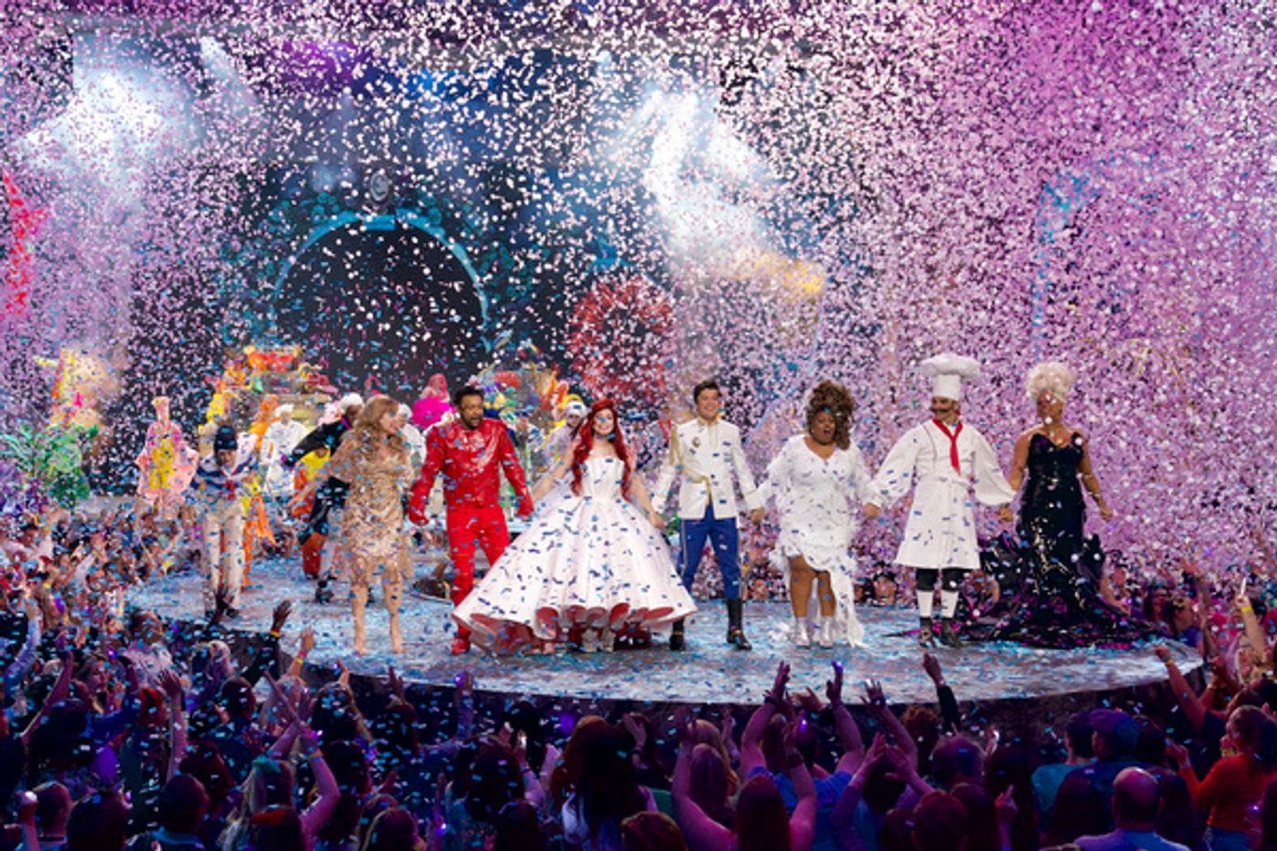 Photo Flash: See Auli'i Cravalho, Queen Latifah, Shaggy, and More in THE LITTLE MERMAID LIVE!  Image