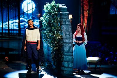 Graham Phillips and Auliâ€™i Cravalho Photo