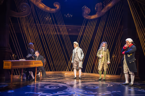 Ian Merrill Peakes, Samuel Adams, Deidra LaWan Starnes, left, James Joseph O??N Photo