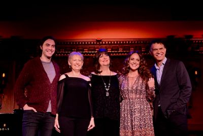 Ryan McCartan, Liz Callaway, Ann Hampton Callaway, Melissa Errico and Brian Stokes Mi Photo