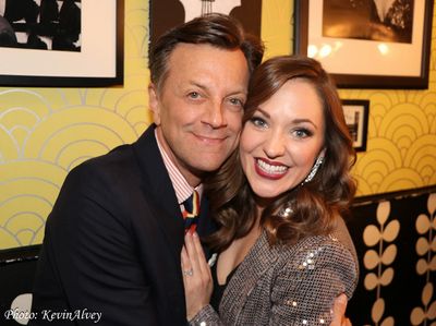 Jim Caruso, Laura Osnes Photo