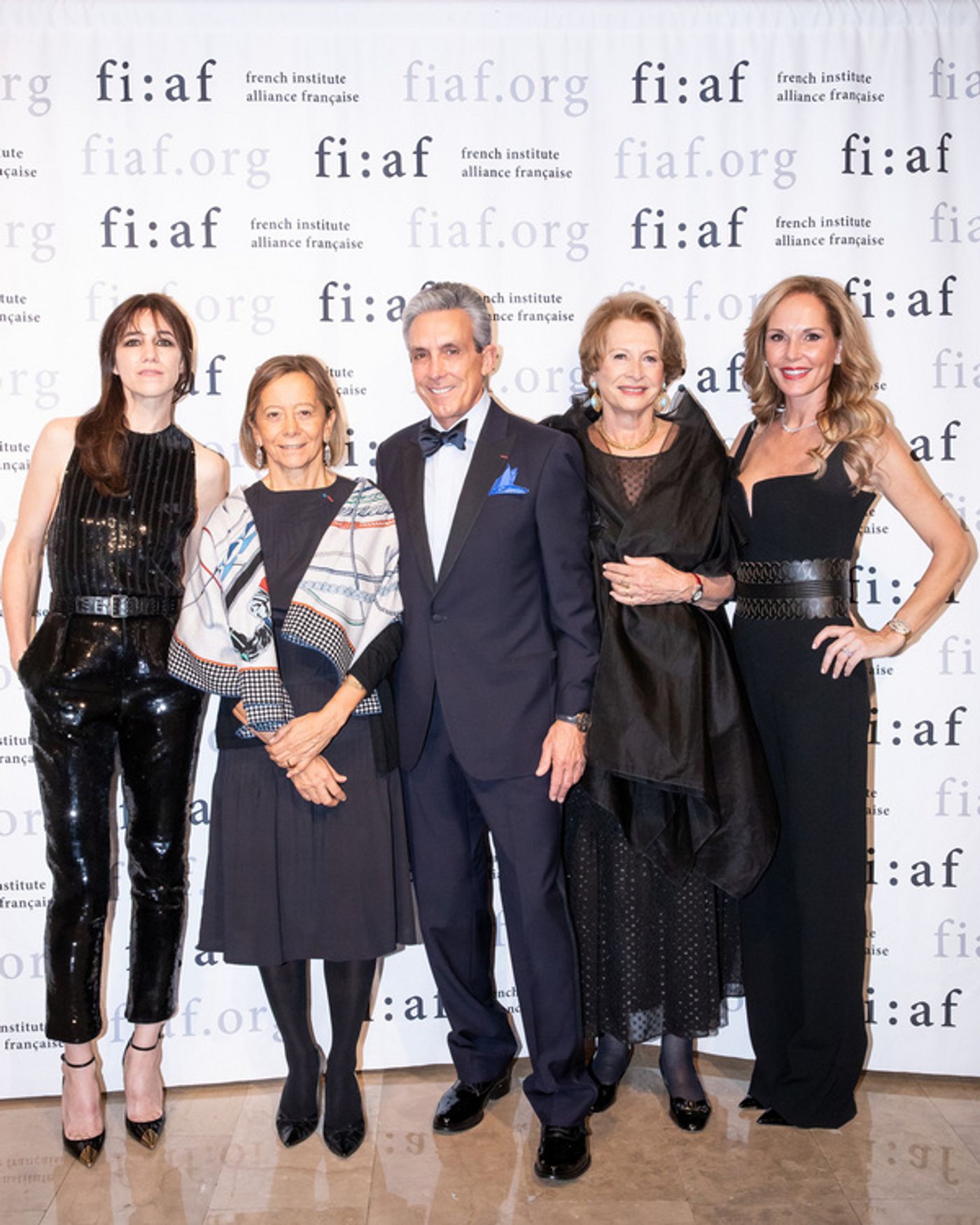 Photo Flash: Celebrating Charlotte Gainsbourg And Dominique Senequier At Fiaf's Trophee Des Arts Gala  Image