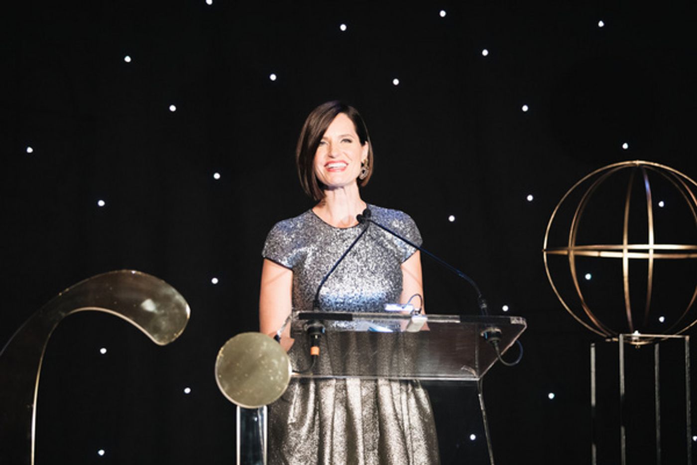 Photo Flash: Celebrating Charlotte Gainsbourg And Dominique Senequier At Fiaf's Trophee Des Arts Gala  Image