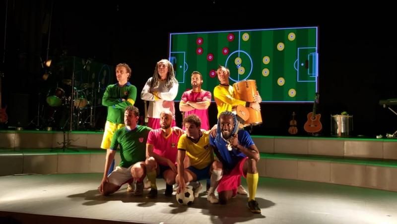 Review: Bringing Together Two Brazilian Passions: Music and Soccer, SAMBA FUTEBOL CLUBE Opens in Sao Paulo Image