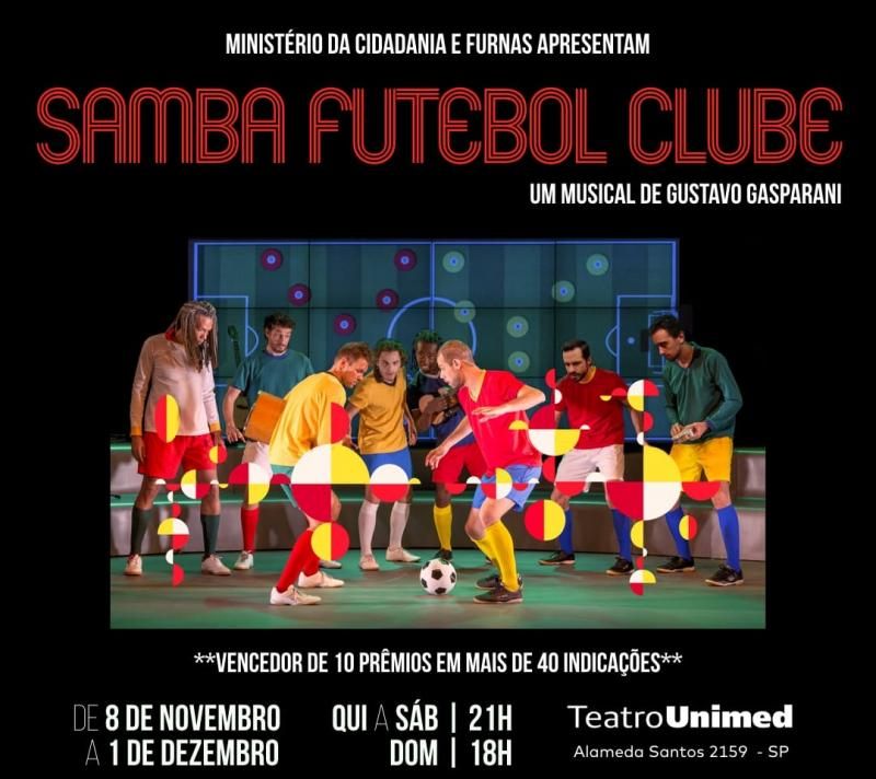 Review: Bringing Together Two Brazilian Passions: Music and Soccer, SAMBA FUTEBOL CLUBE Opens in Sao Paulo Image
