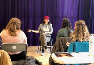 Jackie Burns and BAA Students @ BroadwayWorld Jackie Burns and BAA Students Photo