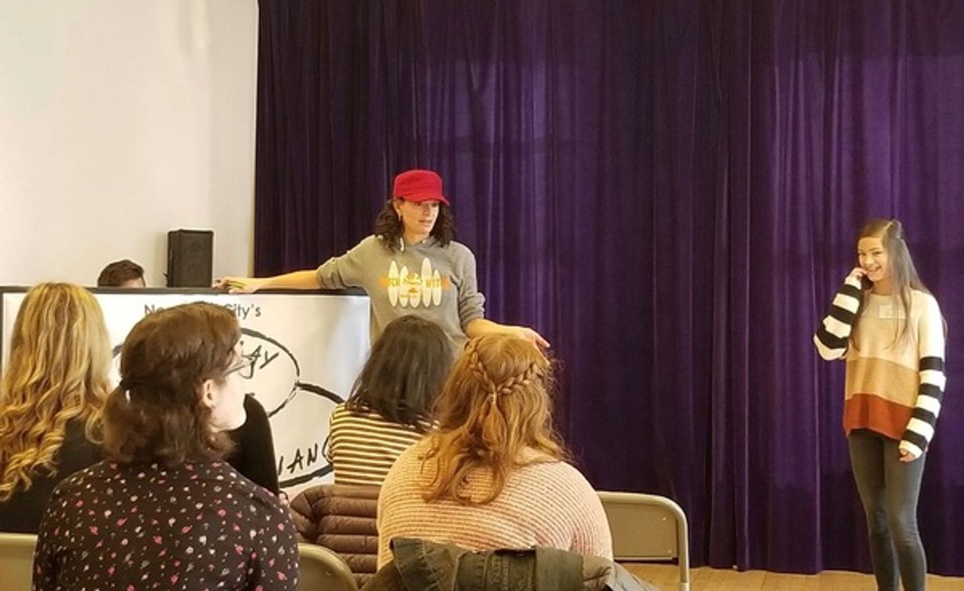 Photo Flash: Jackie Burns Inspires Students at One Day Master Class with Broadway Artists Alliance Photo Flash: Jackie Burns Inspires Students at One Day Master Class with Broadway Artists Alliance Image