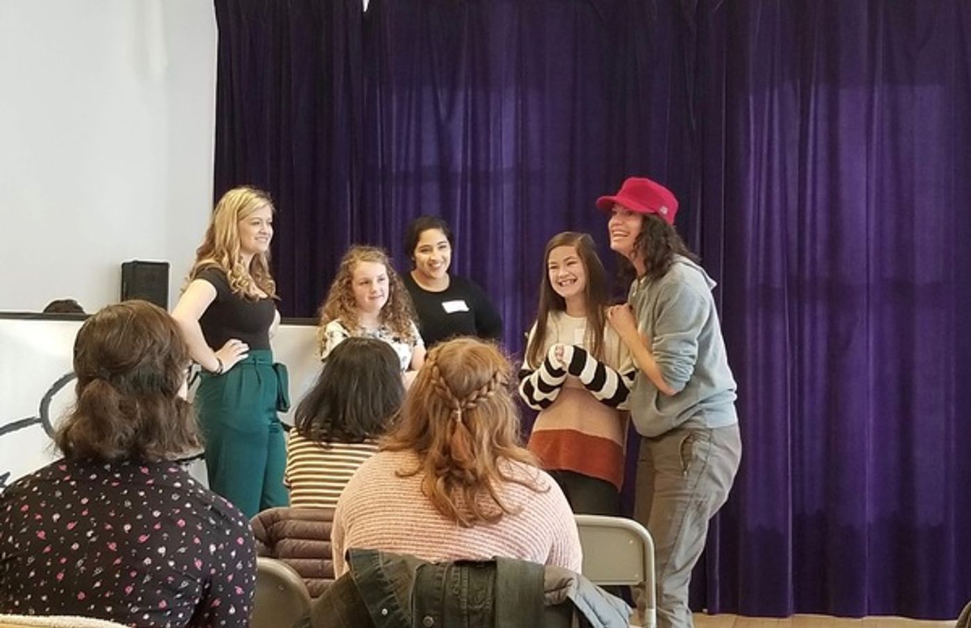 Photo Flash: Jackie Burns Inspires Students at One Day Master Class with Broadway Artists Alliance Photo Flash: Jackie Burns Inspires Students at One Day Master Class with Broadway Artists Alliance Image