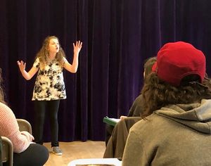 Jackie Burns and BAA Students @ BroadwayWorld Jackie Burns and BAA Students Photo