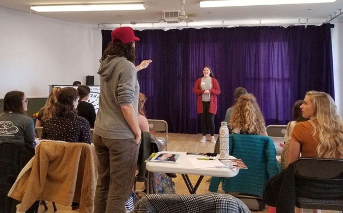 Photo Flash: Jackie Burns Inspires Students at One Day Master Class with Broadway Artists Alliance Photo Flash: Jackie Burns Inspires Students at One Day Master Class with Broadway Artists Alliance Image