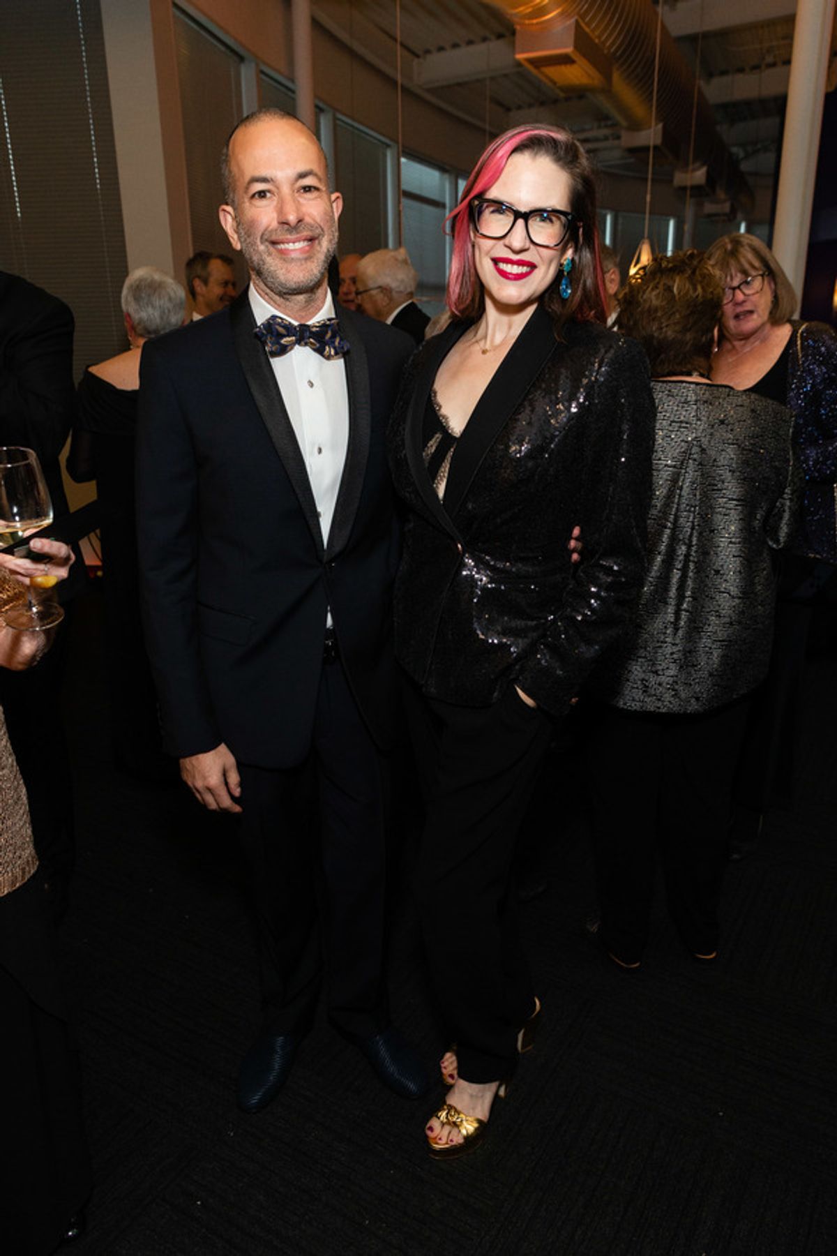 Lauren Gunderson and Nathan Wolfe at 