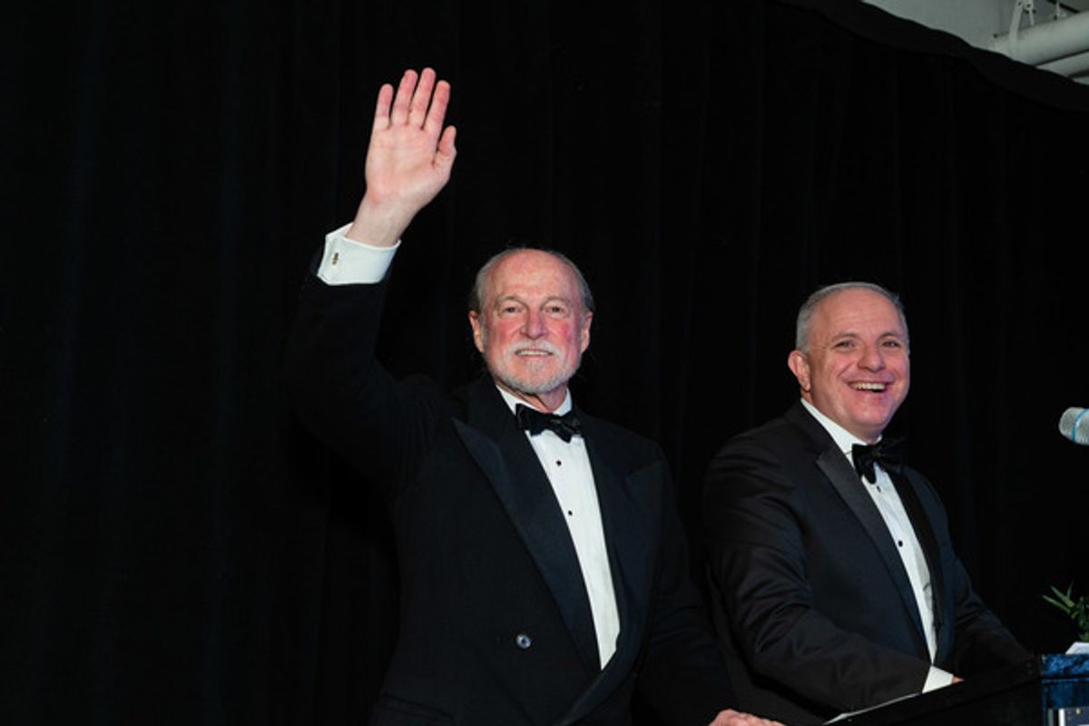 Robert Kelley and Phil Santora at 