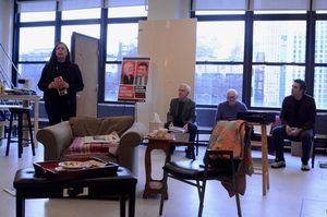 Karen Carpenter, George Eastman, Len Cariou and Craig Bierko @ BroadwayWorld Karen Carpenter, George Eastman, Len Cariou and Craig Bierko Photo