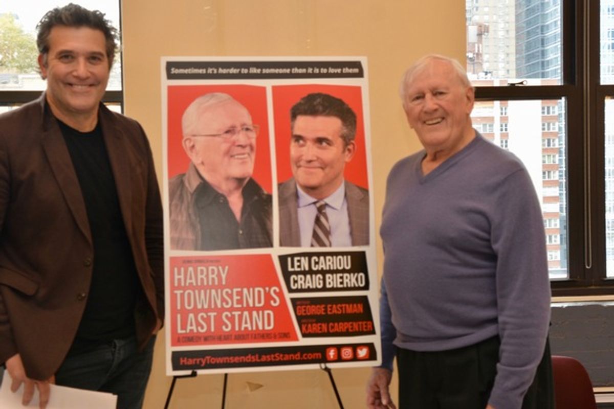 Craig Bierko and Len Cariou at 