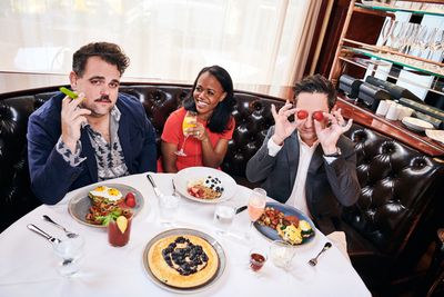 Greg Hildreth, Nikki Rene Daniels, Christopher Fitzgerald Photo