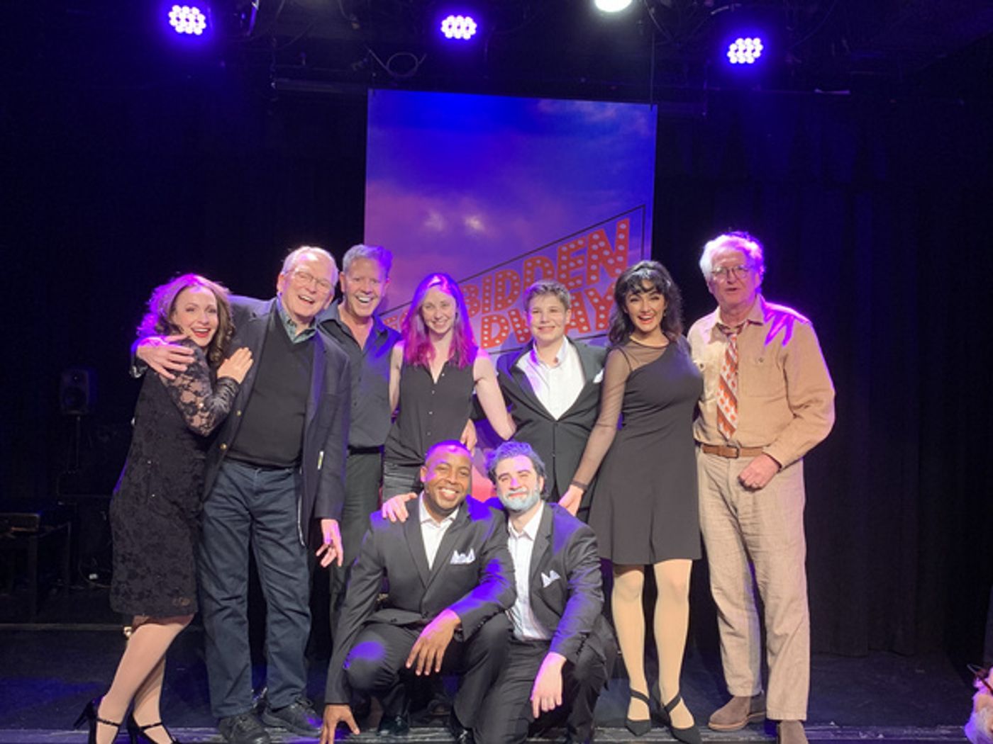Photo Flash: Bob Mackie And Jack Viertel Visit Forbidden Broadway: The Next Generation  Image