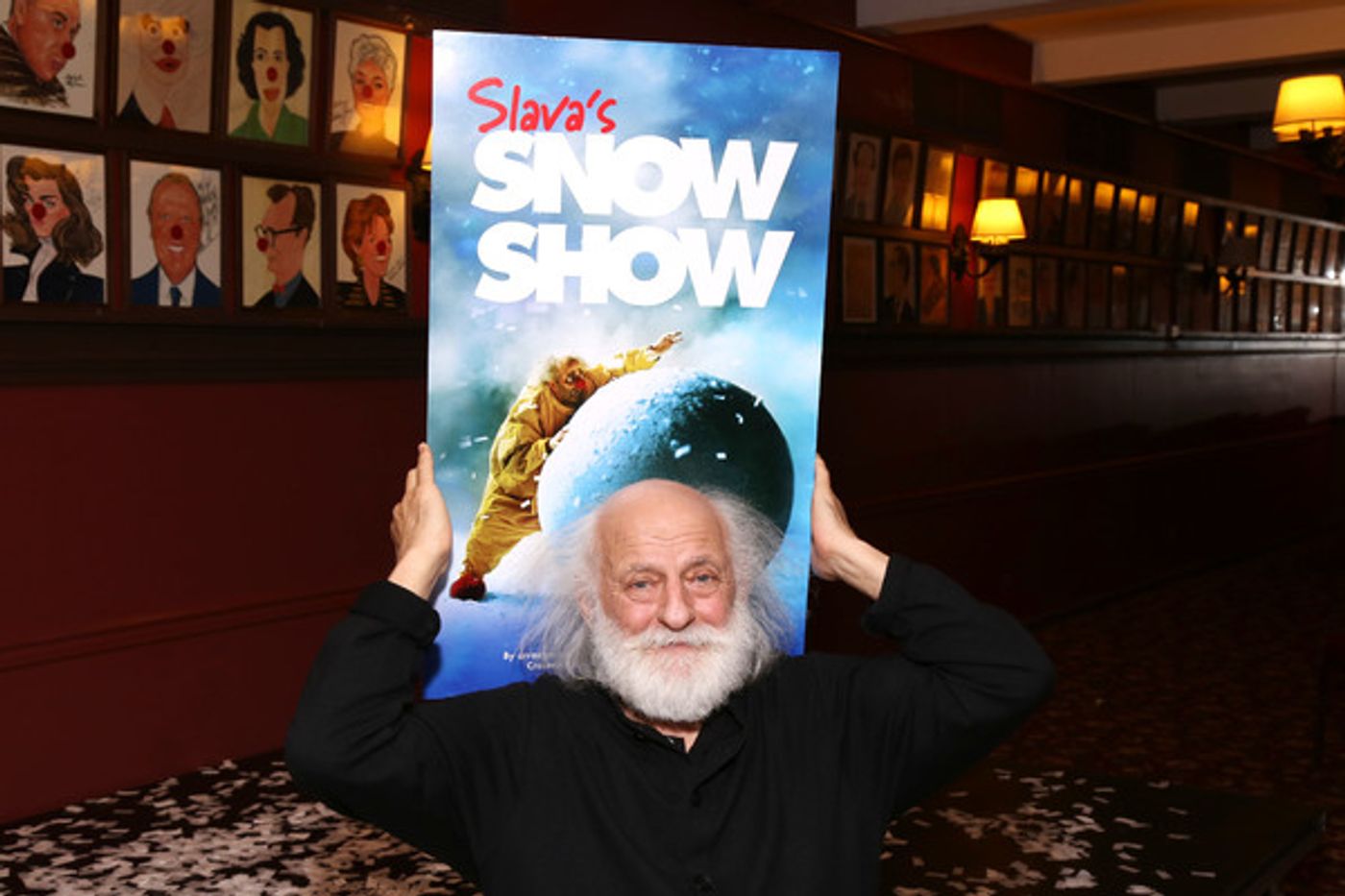 Photo Flash: Slava Polunin Gets Ready to Bring SLAVA'S SNOWSHOW to Broadway  Image