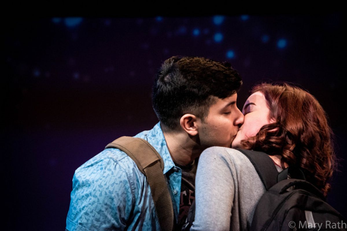 Michael Salinas, Cassie Martin at 