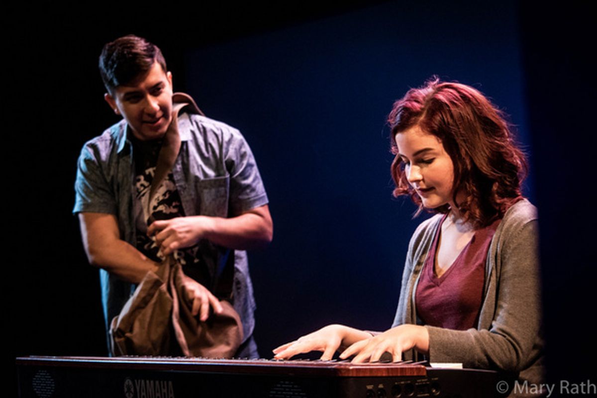 Michael Salinas, Cassie Martin at 