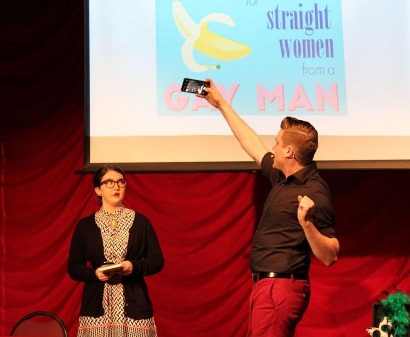 Review: SEX TIPS FOR STRAIGHT WOMEN FROM A GAY MAN at The Laboratory Theater Of Florida  Image