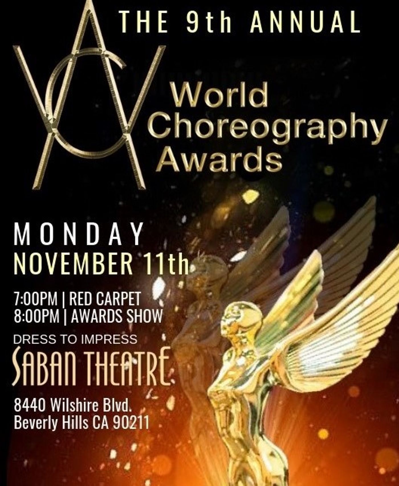 BWW Previews: THE 9TH ANNUAL WORLD CHOREOGRAPHY AWARDS Celebrate Dance Creativity & Innovation At The Saban Theatre  Image