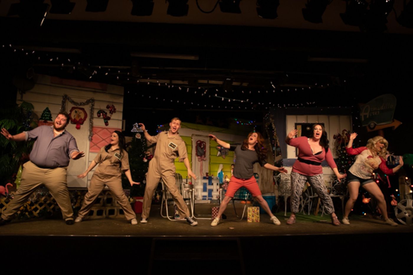 Photo Coverage: First look at Little Theatre Off Broadway's THE GREAT AMERICAN TRAILER PARK CHRISTMAS MUSICAL  Image