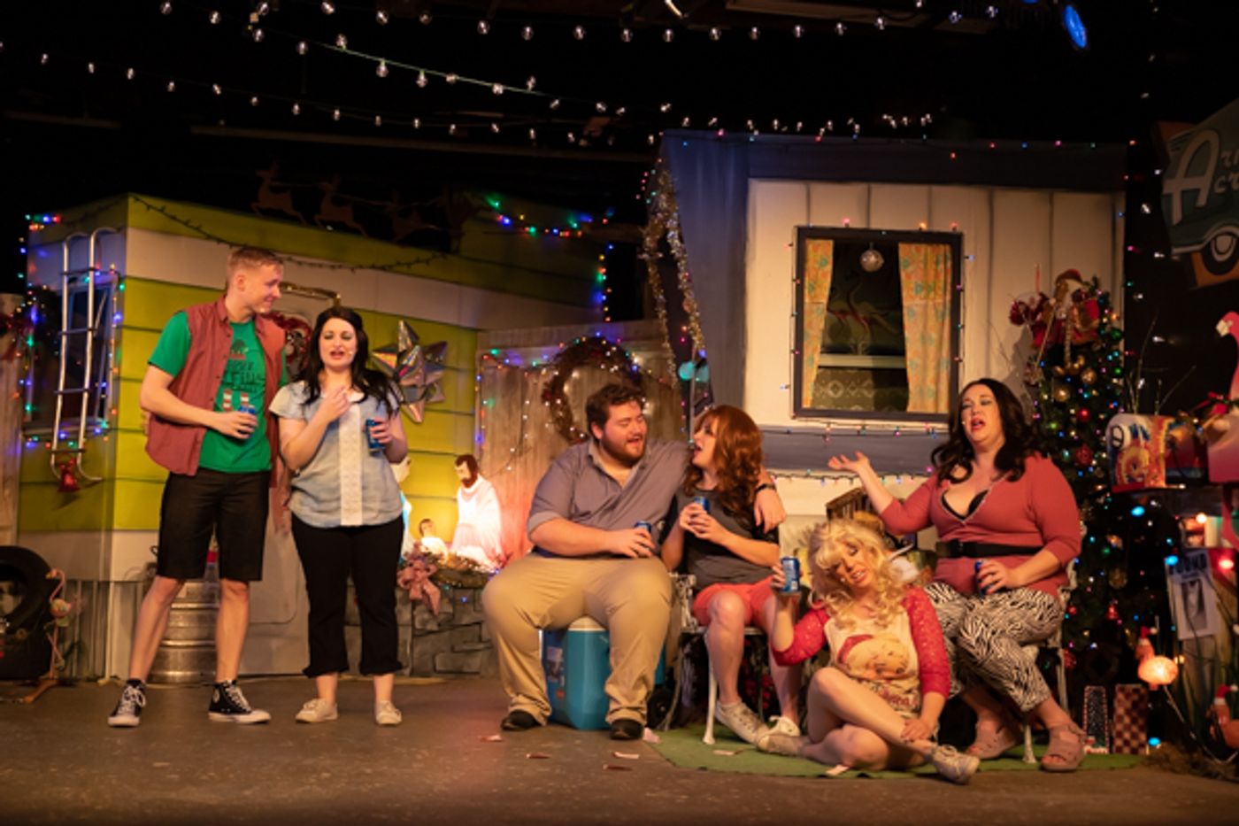Photo Coverage: First look at Little Theatre Off Broadway's THE GREAT AMERICAN TRAILER PARK CHRISTMAS MUSICAL  Image
