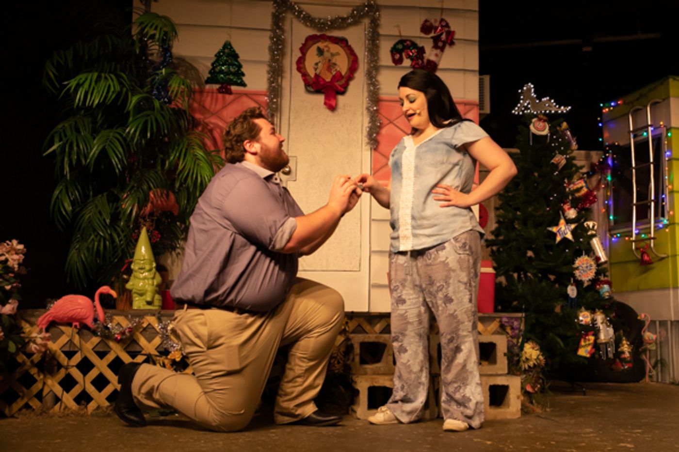 Photo Coverage: First look at Little Theatre Off Broadway's THE GREAT AMERICAN TRAILER PARK CHRISTMAS MUSICAL  Image