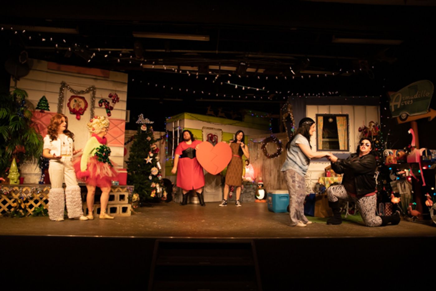 Photo Coverage: First look at Little Theatre Off Broadway's THE GREAT AMERICAN TRAILER PARK CHRISTMAS MUSICAL  Image