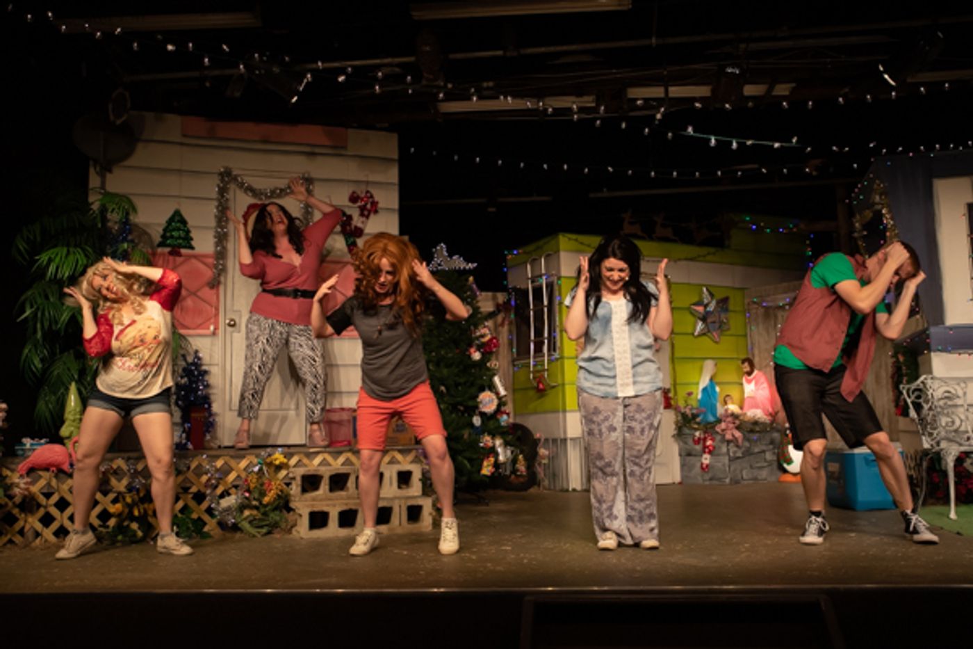 Photo Coverage: First look at Little Theatre Off Broadway's THE GREAT AMERICAN TRAILER PARK CHRISTMAS MUSICAL  Image