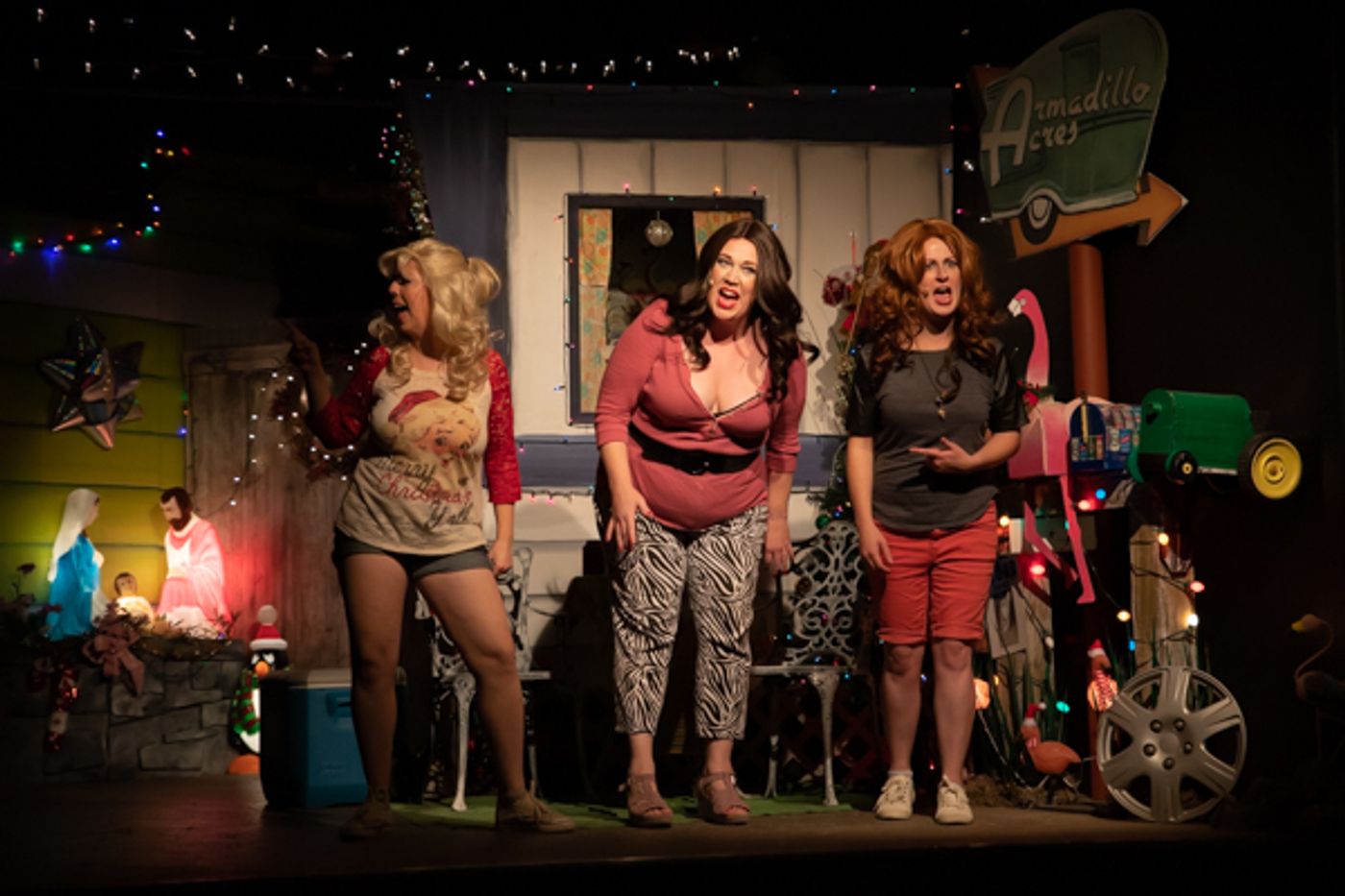 Photo Coverage: First look at Little Theatre Off Broadway's THE GREAT AMERICAN TRAILER PARK CHRISTMAS MUSICAL  Image