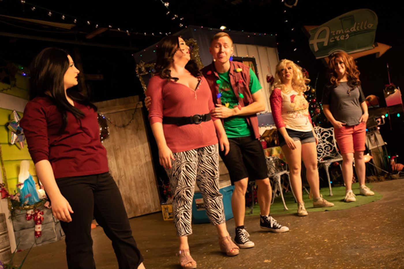 Photo Coverage: First look at Little Theatre Off Broadway's THE GREAT AMERICAN TRAILER PARK CHRISTMAS MUSICAL  Image