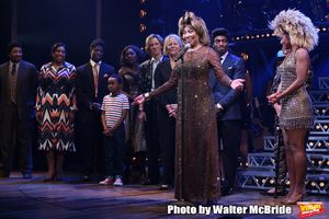 Phyllida Lloyd, Daniel J. Watts, Tina Turner and Adrienne Warren with cast @ BroadwayWorld Phyllida Lloyd, Daniel J. Watts, Tina Turner and Adrienne Warren with cast Photo