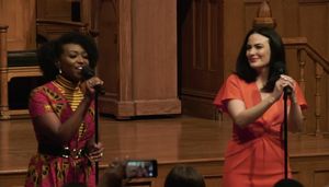 Aisha Jackson and Alyssa Fox @ BroadwayWorld Aisha Jackson and Alyssa Fox Photo