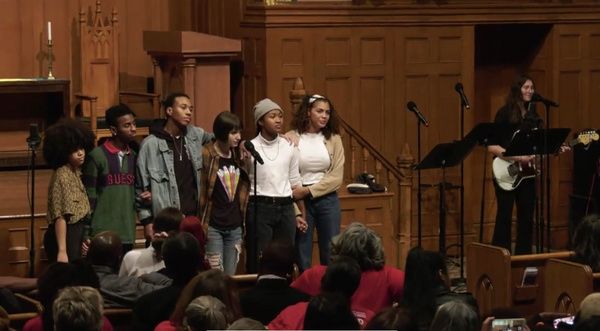 Photo Flash: Alyssa Fox And Aisha Jackson Continue Gun Reform Efforts After Successful Concert.  Image