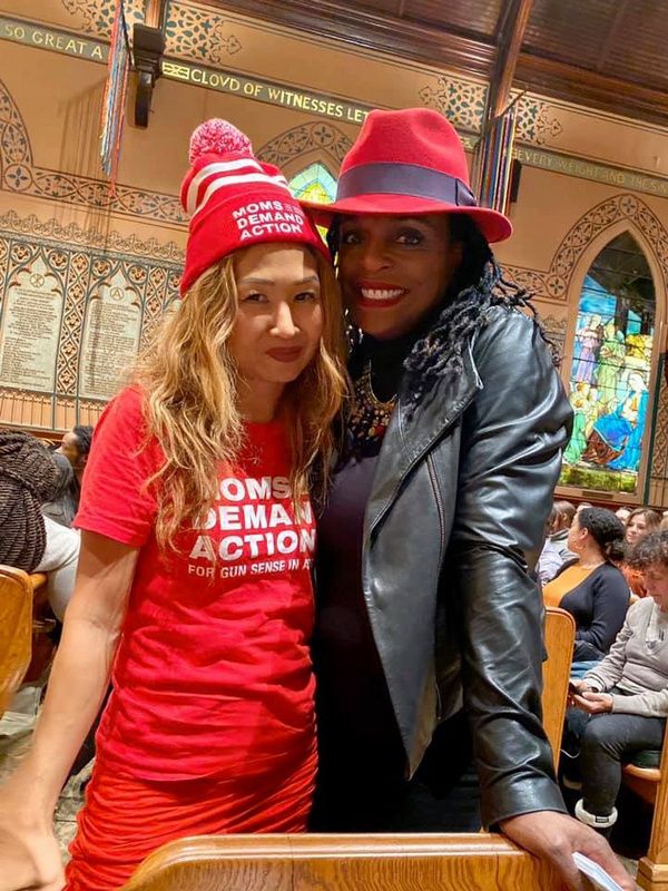 Photo Flash: Alyssa Fox And Aisha Jackson Continue Gun Reform Efforts After Successful Concert.  Image