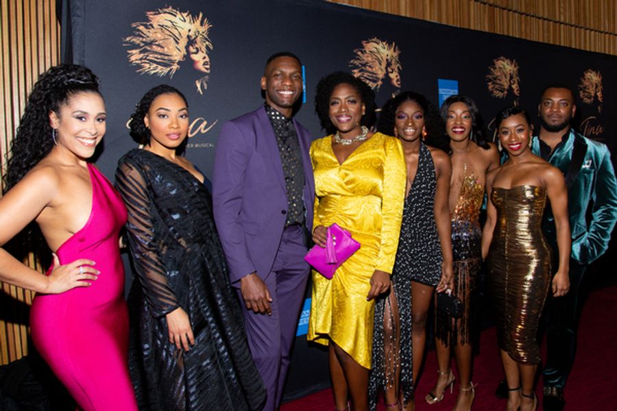Photo Coverage: Adrienne Warren & Company Celebrate Opening Night of TINA: THE TINA TURNER MUSICAL Image