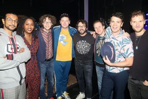 Josh Groban with Freestyle Love Supreme Photo