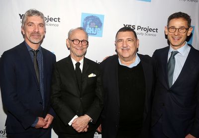 Graeme Reid, Joel Grey, Dr. Jack Drescher, Dr.. Stewart Adelson Photo