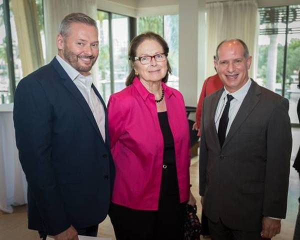 Martin Childers, Connie Folz and Andy Rogow Photo