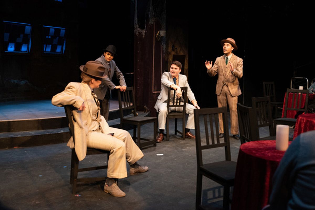 Brittany Williams, Jessica Lopang, Parker Hough, and Teddy Pagee at 