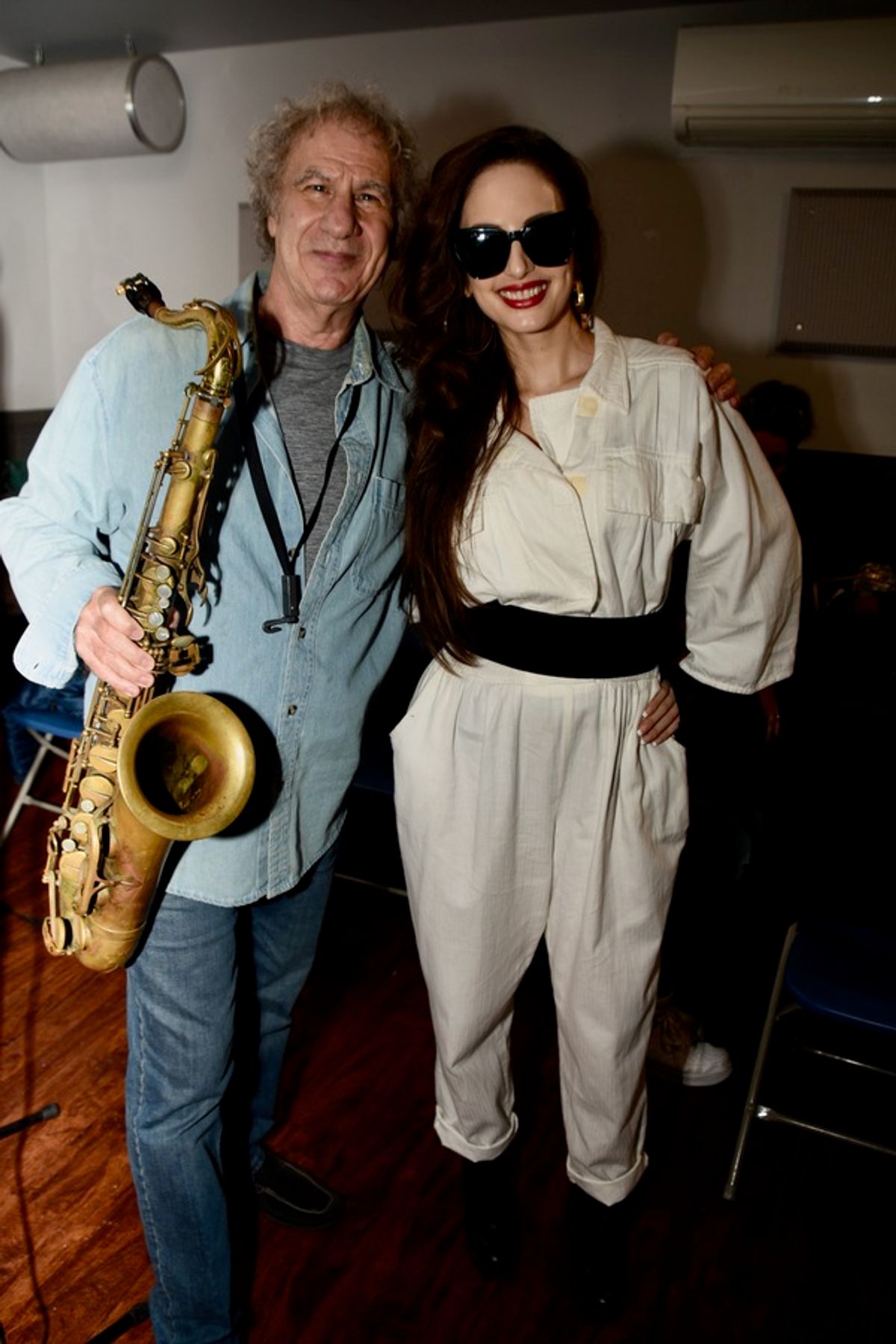 Jay Leslie and Alexa Ray Joel at 