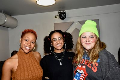 Tamika Lawrence, Sumaya Bouhbal and Ryann Redmond Photo