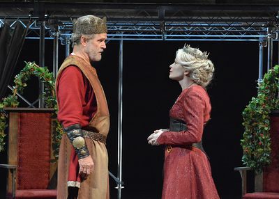 Gregory Harrison and Frances Fisher Photo