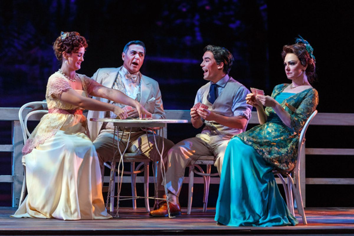 Natasha Wilson, Nathan Gunn, Andres Acosta, Sandra Piques Eddy at 