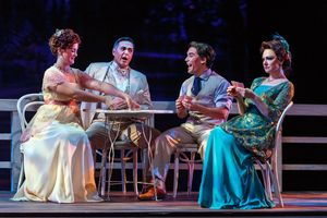 Natasha Wilson, Nathan Gunn, Andres Acosta, Sandra Piques Eddy Photo