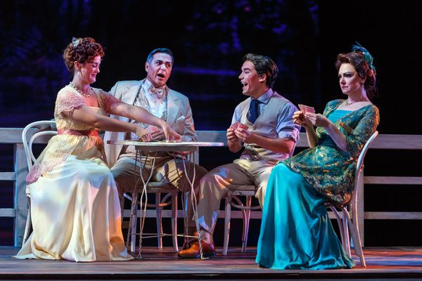 Natasha Wilson, Nathan Gunn, Andres Acosta, Sandra Piques Eddy Photo